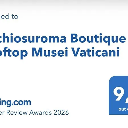 Apartament Occhiosuroma Boutique Rooftop Musei Vaticani